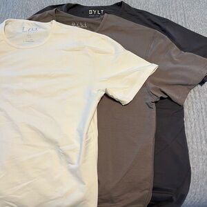 Pack of three Men’s BYLT shirts